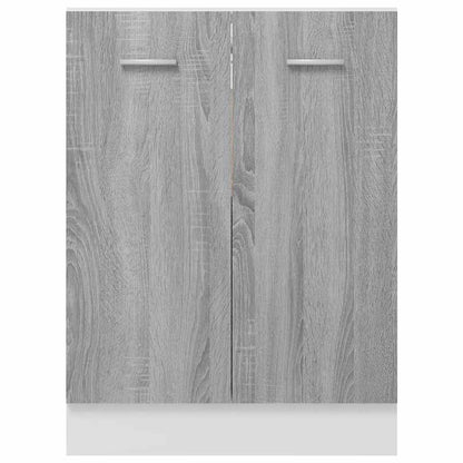 Mobiletto â€œLyonâ€ Grigio Sonoma 60x46x81,5 cm