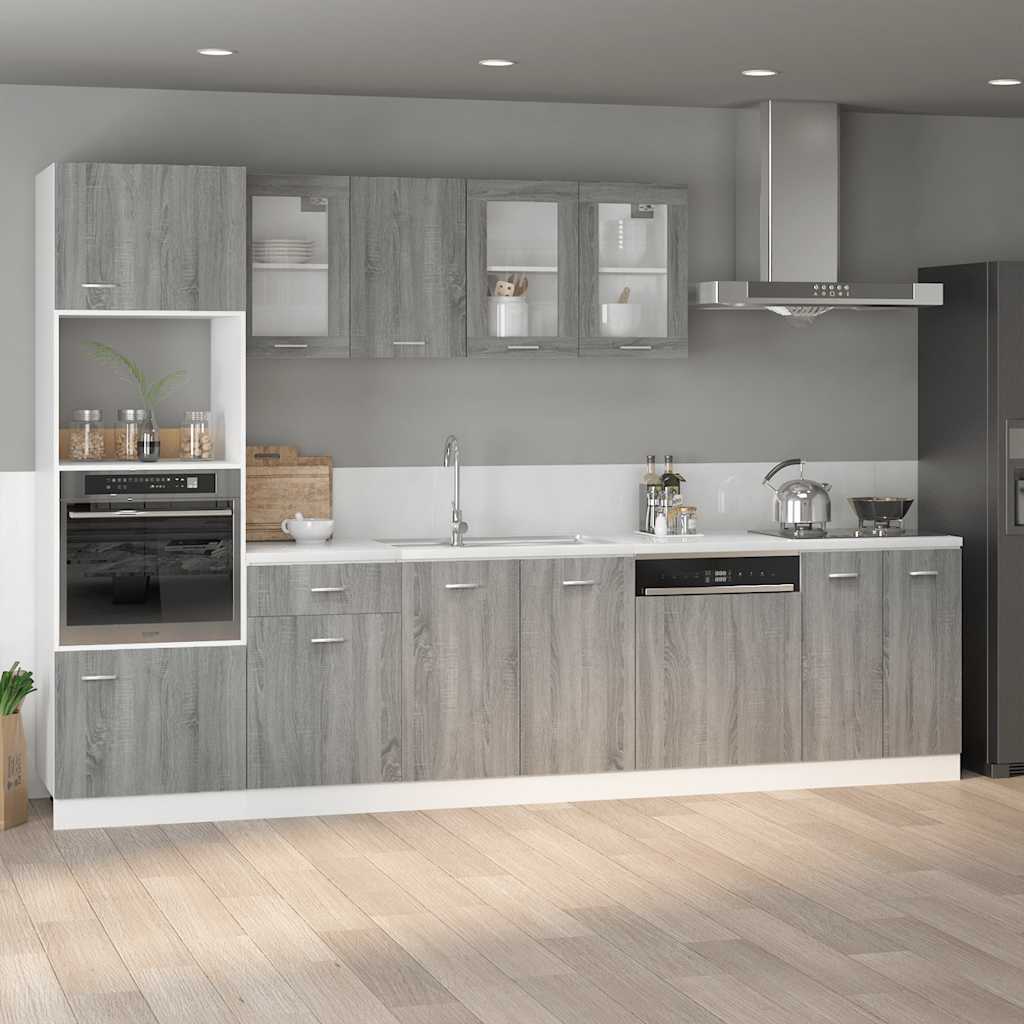 Mobiletto â€œLyonâ€ Grigio Sonoma 60x46x81,5 cm