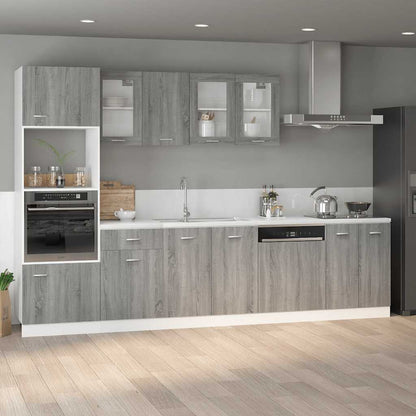 Mobiletto â€œLyonâ€ Grigio Sonoma 60x46x81,5 cm