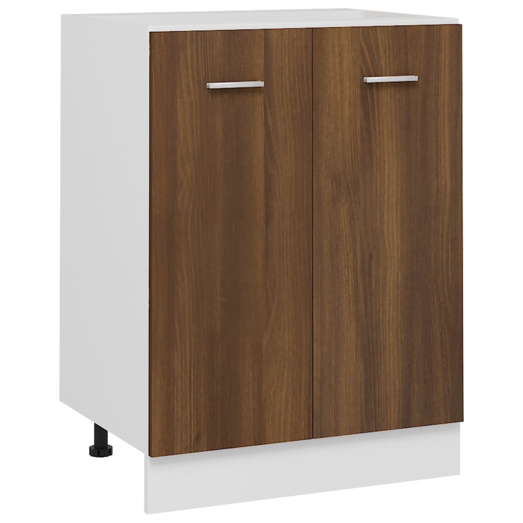 Mobiletto “Lyon” Rovere Marrone 60x46x81,5 cm