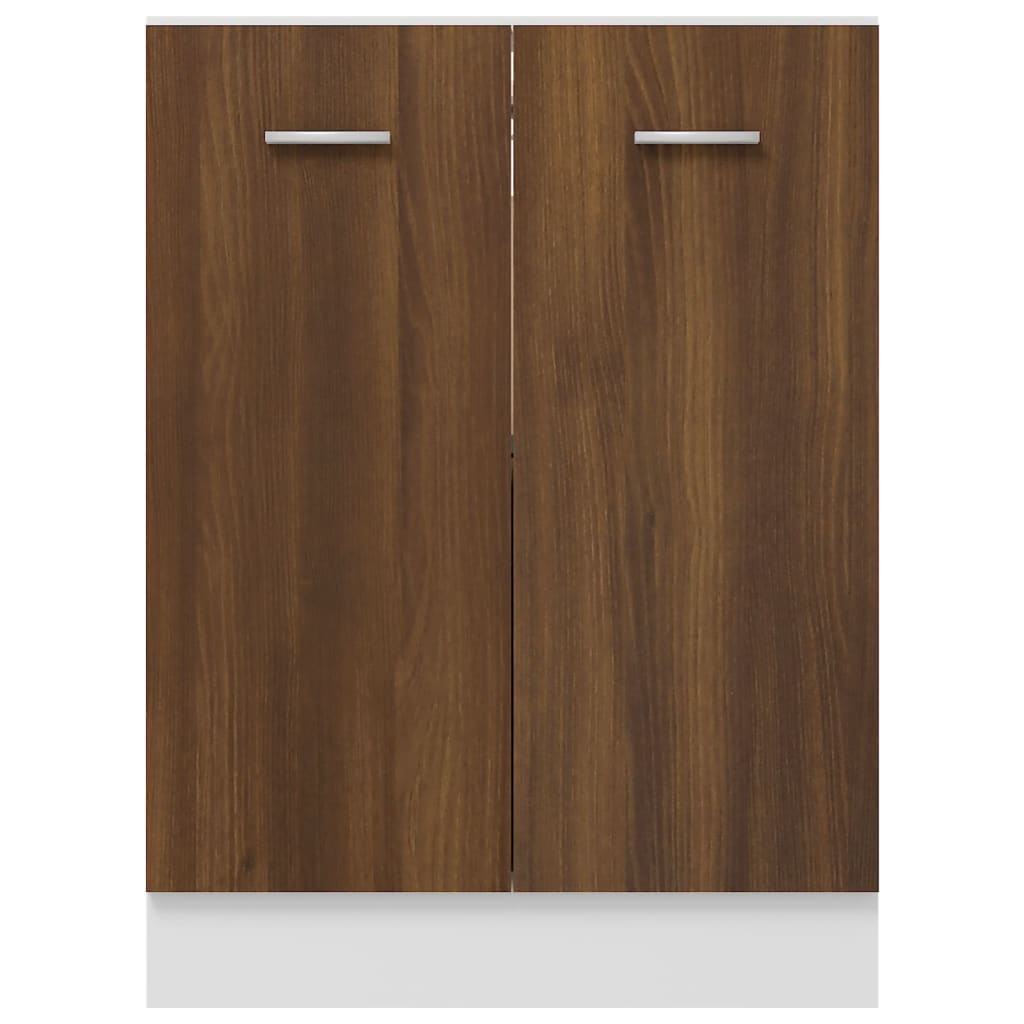 Mobiletto “Lyon” Rovere Marrone 60x46x81,5 cm
