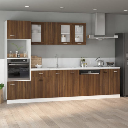 Mobiletto “Lyon” Rovere Marrone 60x46x81,5 cm