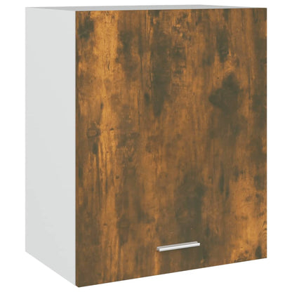Mobile Pensile Rovere Fumo 50x31x60 cm in Legno Multistrato