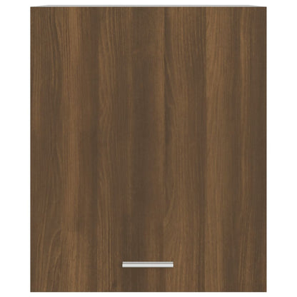 Mobile Pensile Rovere Marrone 50x31x60 cm in Legno Multistrato