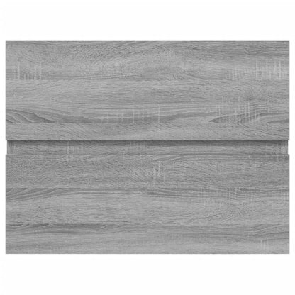 Mobile Lavabo Grigio Sonoma 60x38,5x45 cm in Legno Multistrato