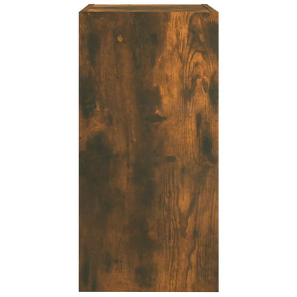 Mobile TV Rovere Fumo 30,5x30x60 cm in Legno Ingegnerizzato