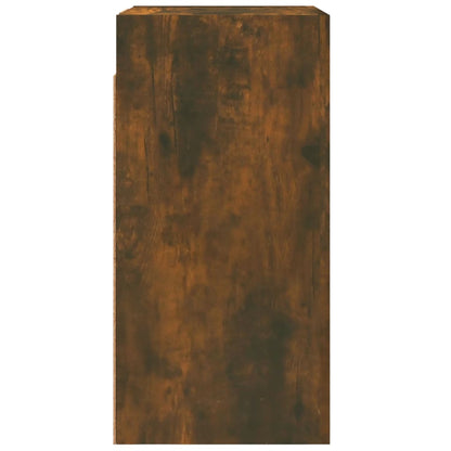 Mobili TV 2 pz Rovere Fumo 30,5x30x60 cm in Legno Multistrato