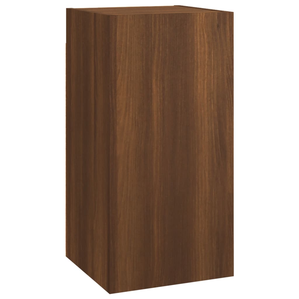 Mobile TV Rovere Marrone 30,5x30x60 cm Legno Multistrato