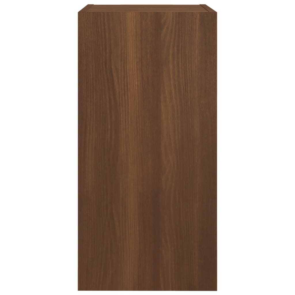 Mobile TV Rovere Marrone 30,5x30x60 cm Legno Multistrato