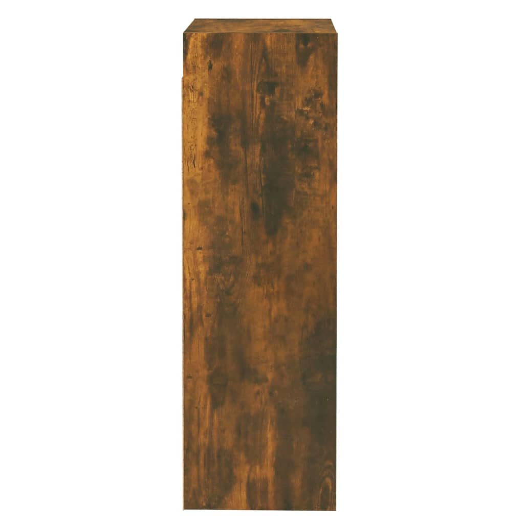 Mobile TV Rovere Fumo 30,5x30x90 cm in Legno Multistrato