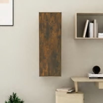 Mobile TV Rovere Fumo 30,5x30x90 cm in Legno Multistrato