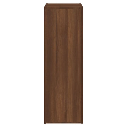 Mobili TV 2 pz Rovere Marrone 30,5x30x90 cm Legno Multistrato