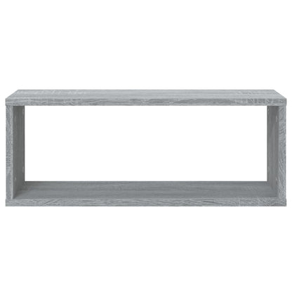 Mensole Cubo Muro 6 pz Grigio Sonoma 60x15x23 cm in Multistrato