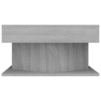 Tavolino da Salotto Grigio Sonoma 57x57x30 cm Legno Multistrato