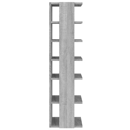 Scarpiera Grigio Sonoma 27,5x27x102 cm in Legno Multistrato