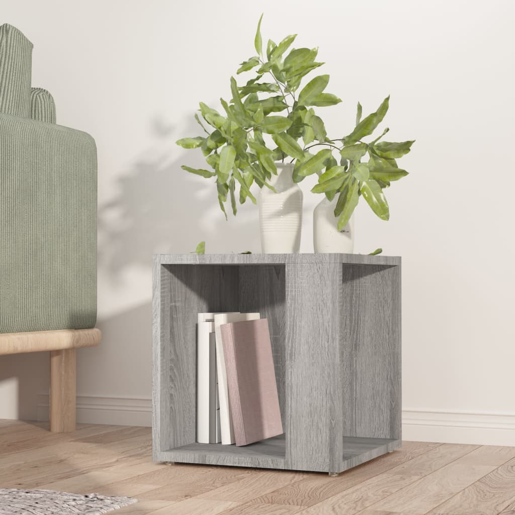Tavolino Salotto Grigio Sonoma 33x33x34,5 cm Legno Multistrato