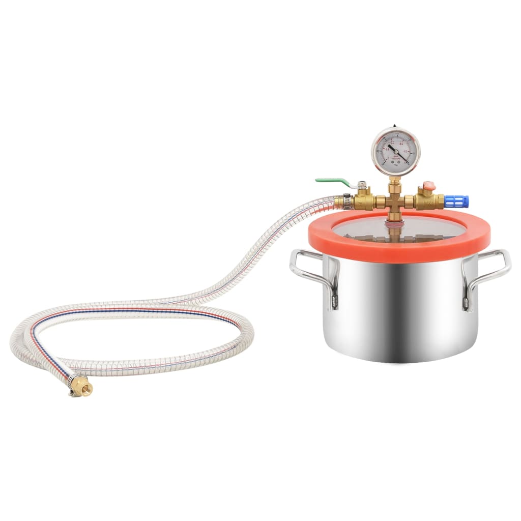 Camera a Vuoto in Acciaio Inox 3,7 L