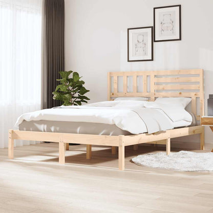 Letto senza Materasso 120x190 cm in Legno Massello di Pino