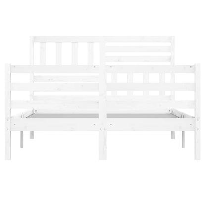 Giroletto il Legno Massello Bianco 160x200 cm