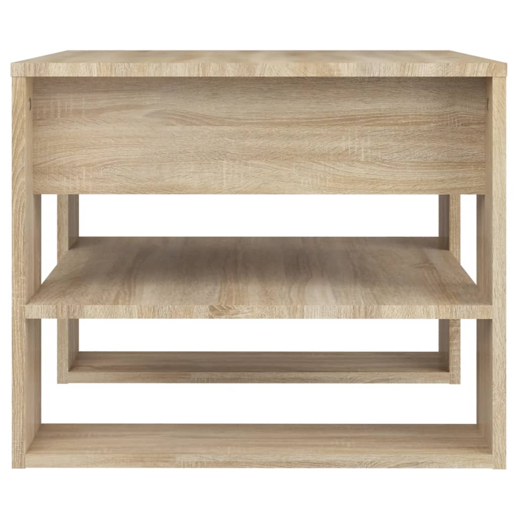 Tavolino Salotto Rovere Sonoma 55,5x55x45 cm Legno Multistrato
