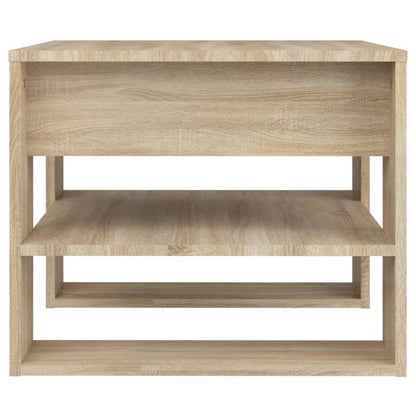 Tavolino Salotto Rovere Sonoma 55,5x55x45 cm Legno Multistrato