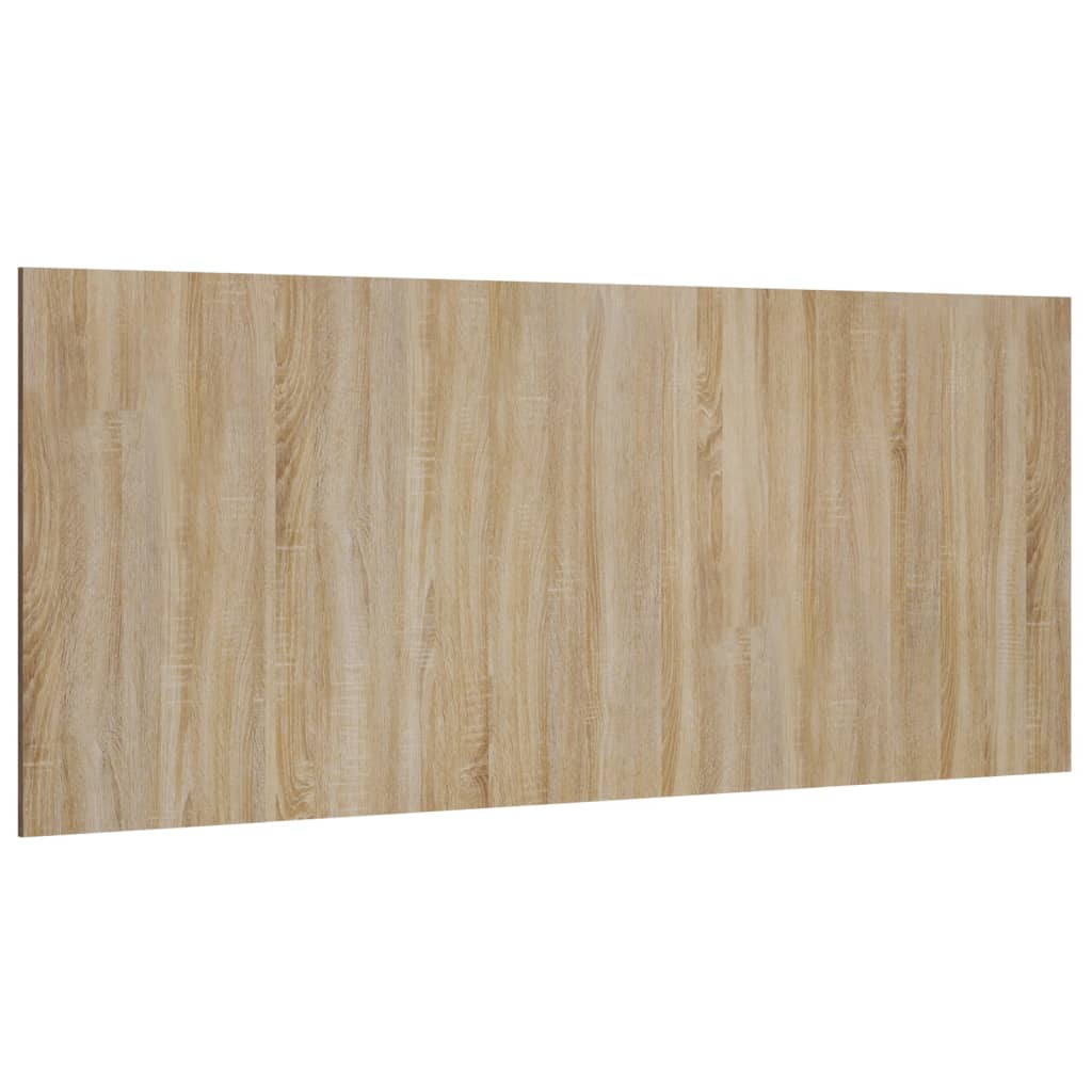 Testiera Letto Rovere Sonoma 200x1,5x80 cm in Legno Multistrato