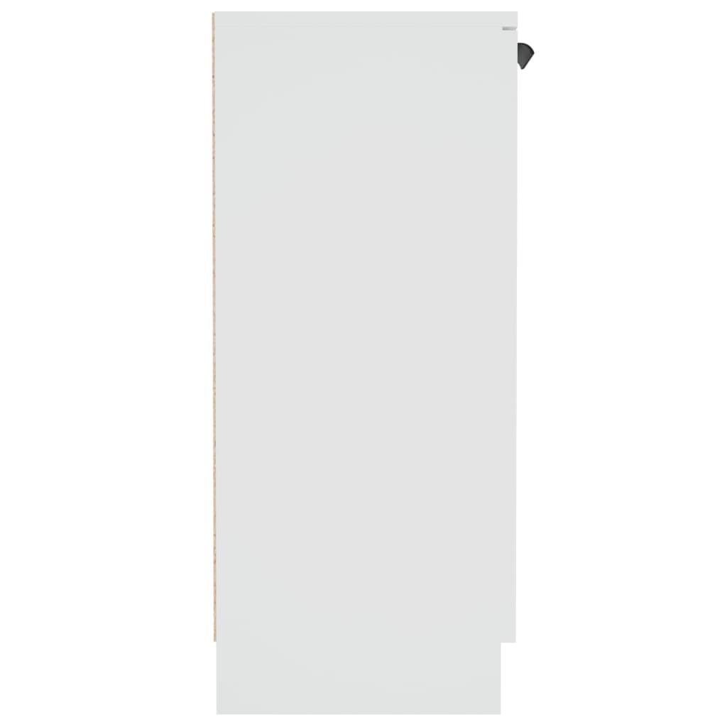 Credenza Bianca 60x30x70 cm in Legno tecnico