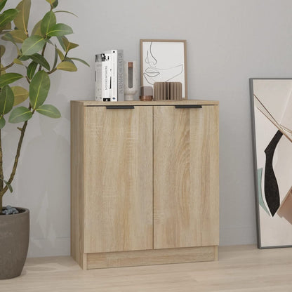 Credenza Rovere Sonoma 60x30x70 cm in Legno tecnico