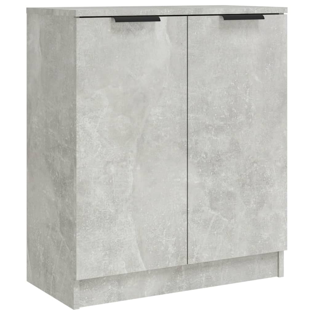 Credenza Grigio Cemento 60x30x70 cm in Legno tecnico