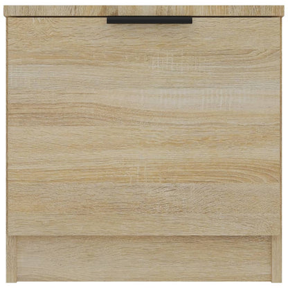 Comodini 2 pz Rovere Sonoma 40x39x40 cm