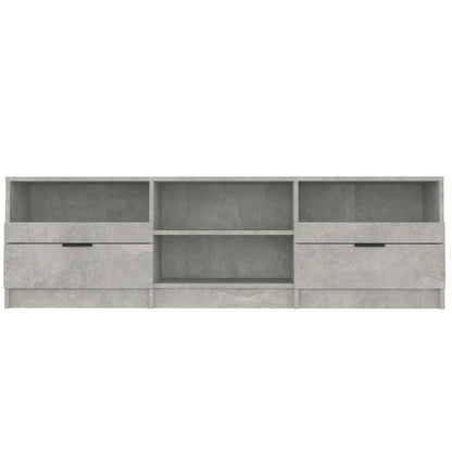 Mobile per TV Grigio Cemento 150x33,5x45cm Legno Ingegnerizzato