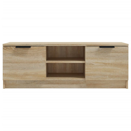 Mobile Porta TV Rovere Sonoma 102x35x36,5 cm Legno Multistrato