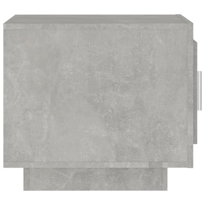 Tavolino Salotto Grigio Cemento 51x50x45 cm Legno Multistrato