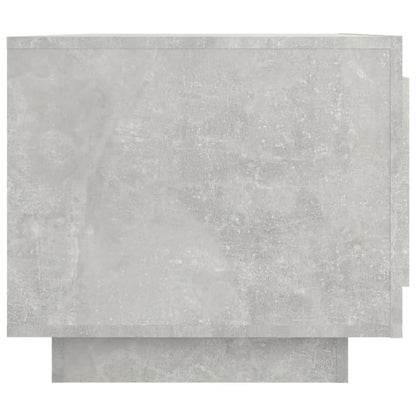 Tavolino Salotto Grigio Cemento 102x50x45 cm Legno Multistrato
