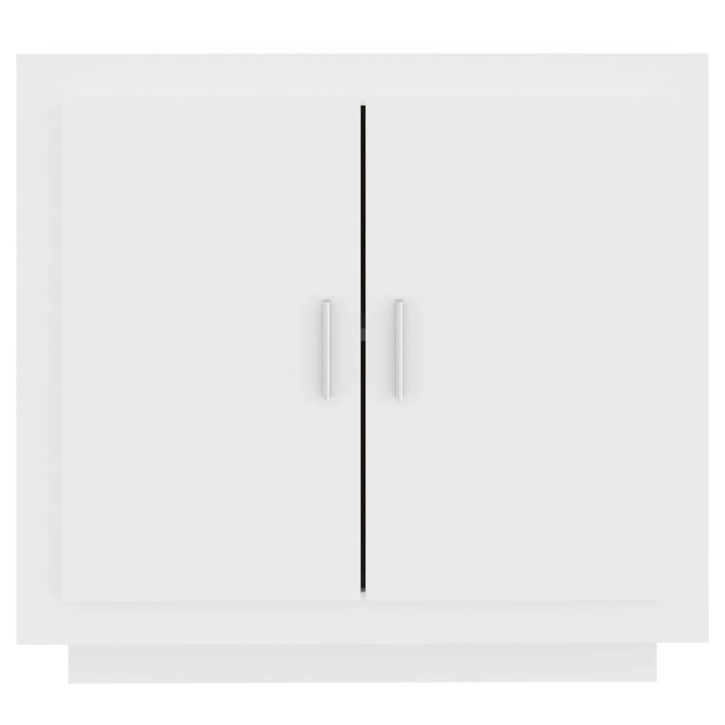 Credenza Bianco 80x40x75 cm in Legno Compensato