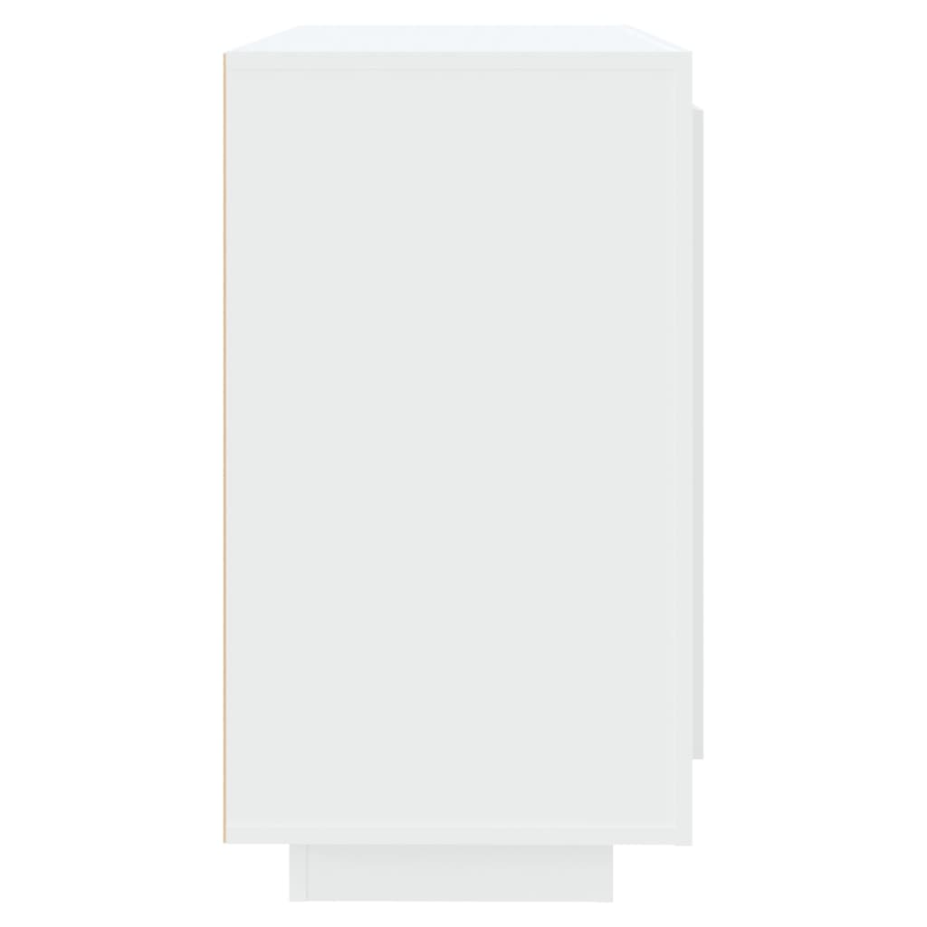 Credenza Bianco 80x40x75 cm in Legno Compensato