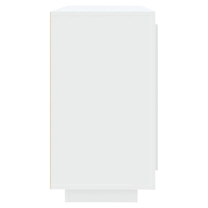 Credenza Bianco 80x40x75 cm in Legno Compensato