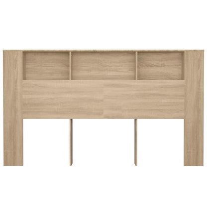 Testiera con Scomparti Rovere Sonoma 180x18,5x104,5 cm