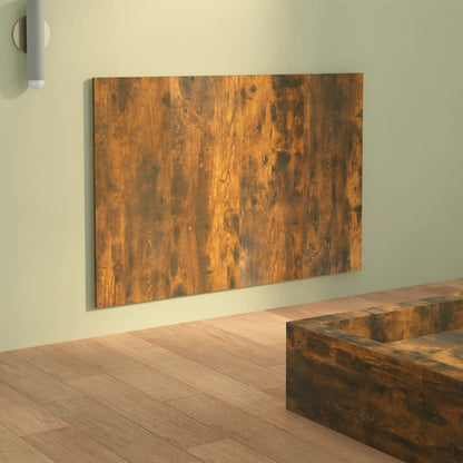 Testiera Letto Rovere Fumo 120x1,5x80 cm in Legno Multistrato