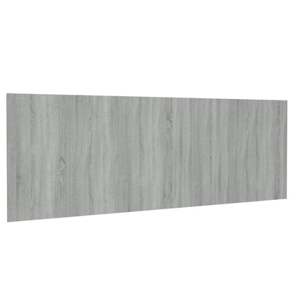 Testiera Letto Grigio Sonoma 240x1,5x80 cm Legno Ingegnerizzato