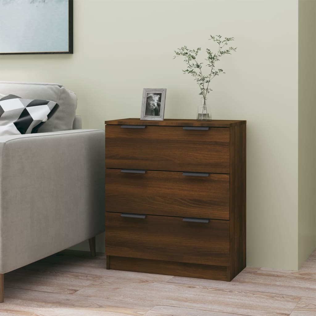 Credenza Rovere Marrone 60x30x70 cm in Legno tecnico