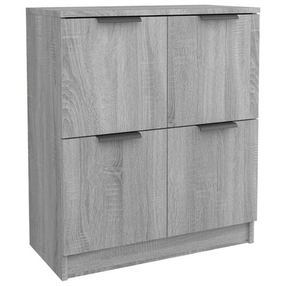 Credenza Grigio Sonoma 60x30x70 cm in Legno tecnico