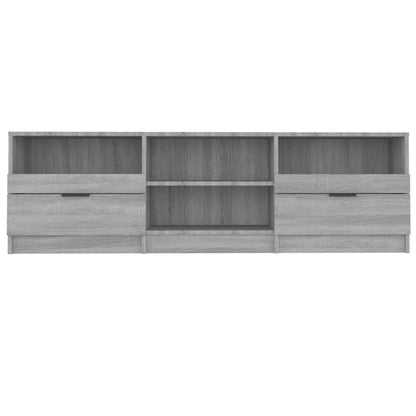 Mobile TV Grigio Sonoma 150x33,5x45 cm in Legno Ingegnerizzato