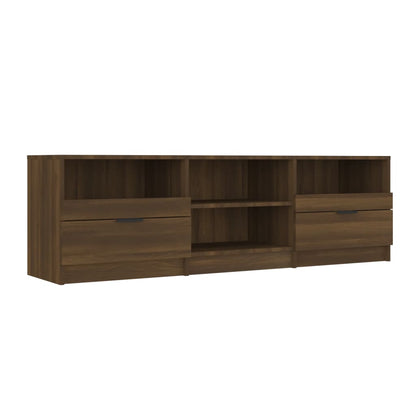 Mobile TV Rovere Marrone 150x33,5x45 cm in Legno Ingegnerizzato