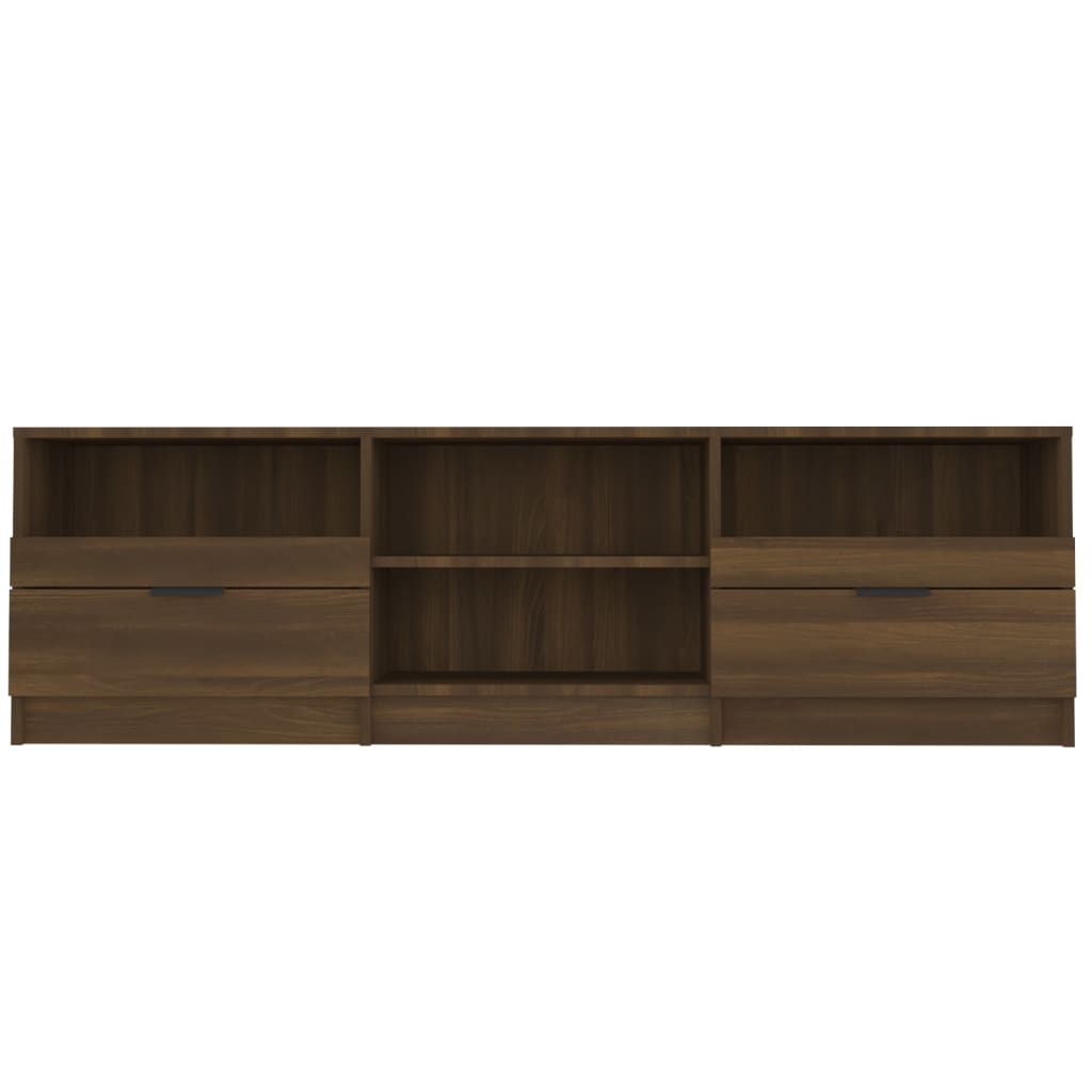 Mobile TV Rovere Marrone 150x33,5x45 cm in Legno Ingegnerizzato