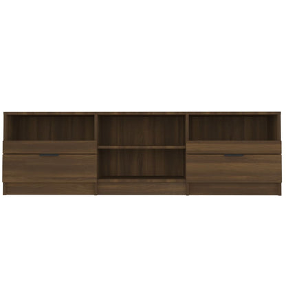 Mobile TV Rovere Marrone 150x33,5x45 cm in Legno Ingegnerizzato