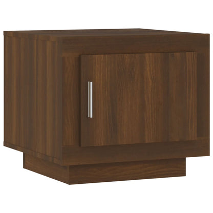 Tavolino da Salotto Rovere Marrone 51x50x45cm Legno Multistrato