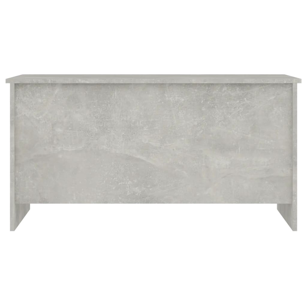 Tavolino Grigio Cemento 102x55,5x52,5 cm in Legno Multistrato