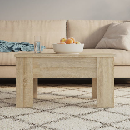 Tavolino da Salotto Rovere Sonoma 79x49x41 cm Legno Multistrato