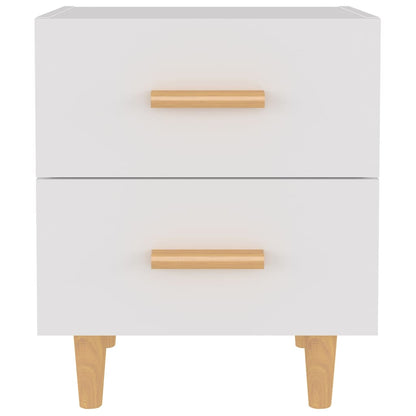 Comodini 2 pz Bianchi 40x35x47,5 cm
